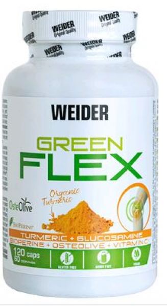 GREEN FLEX 120 Caps - WEIDER