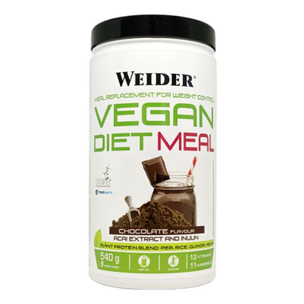 REFEIÇÃO DE DIETA VEGANA SUBSTITUTO DE REFEIÇÃO DE CHOCO 540 G