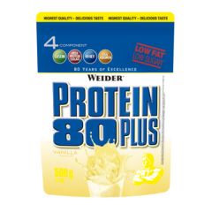 Buy WEIDER PROTEIN 80 PLUS VANILLA 500 G By 31,50€