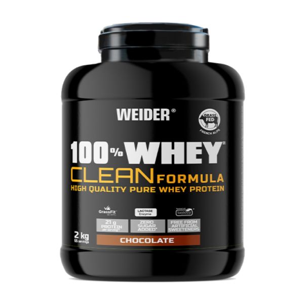 100% WHEY CLEAN PROTEIN CHOCOLAT 2 kg - WEIDER