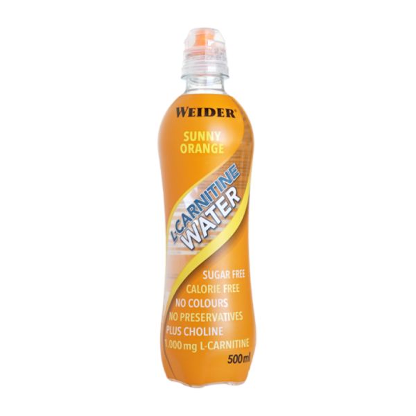 CARNITINA ÁGUA LARANJA 500 ML - WEIDER