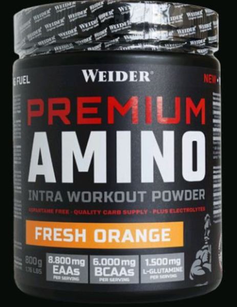 POUDRE D'AMINO PREMIUM ORANGE 800 g - WEIDER