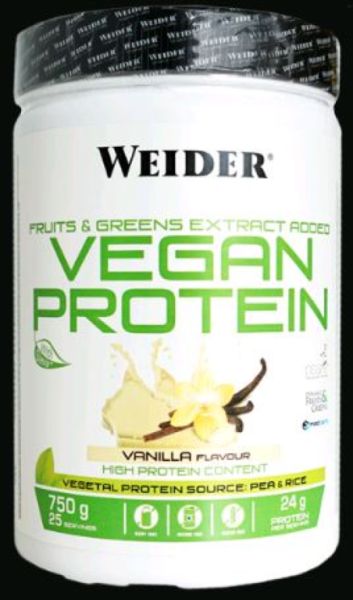 PROTEINE VEGAN VANILLE 540 g - WEIDER