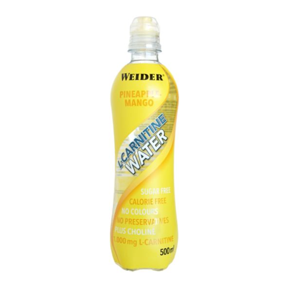 Carnitina Acqua Ananas Mango 500 ml - WEIDER