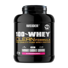 Buy WEIDER 100% Whey Clean Protein Strawberry 2 kg By 75,79€