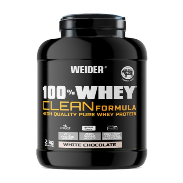 100% Whey Clean Protein Chocolat Blanc 2 kg