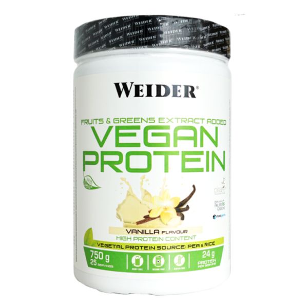 Proteína Vegana Baunilha Sem Soja 750 g - WEIDER