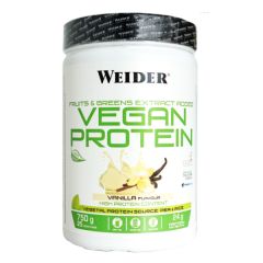 Buy WEIDER Vegan Protein Vanilla Without Soy 750 g By 32,29€