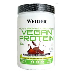 Acheter WEIDER Protéine Végétalienne Chocolat Sans Soja 750 g Par 32,29€