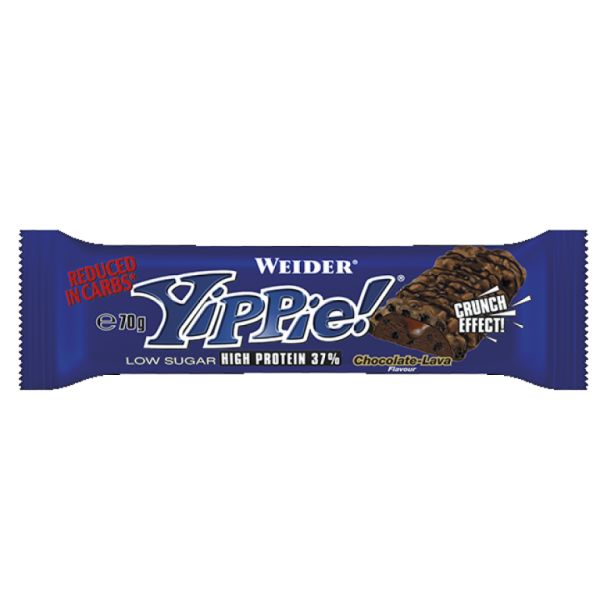 Yippie Bar Chocolate Lava 70 g Confezione da 12 barrette