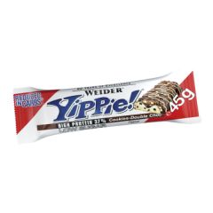 Buy WEIDER Yippie Bar Cookies Cream 45 g Box 12 Units By 34,68€