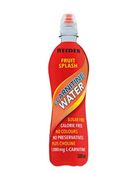 L-Carnitin Water Fruit Splash 500 ml - WEIDER