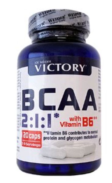 BCAA 2:1:1 CAPS 120 CAPS - VICTORY ENDURANCE