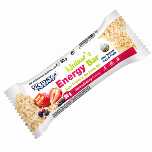 BARRE ÉNERGÉTIQUE NATURE FRAISE 60 G