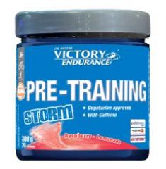 Acheter VICTORY ENDURANCE PRÉ-ENTRAÎNEMENT STORM FRAMBOISES-LIMONADE 300 g Par 29,99€