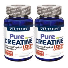 Buy VICTORY ENDURANCE PURE CREATINE CAPS (DUO PACK) 120 CAPS By 34,02€