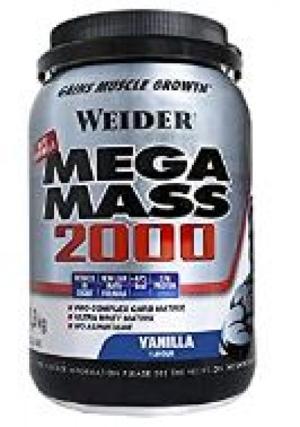 Mega Mass 2000 Baunilha 1,5 kg - MEGA MASS