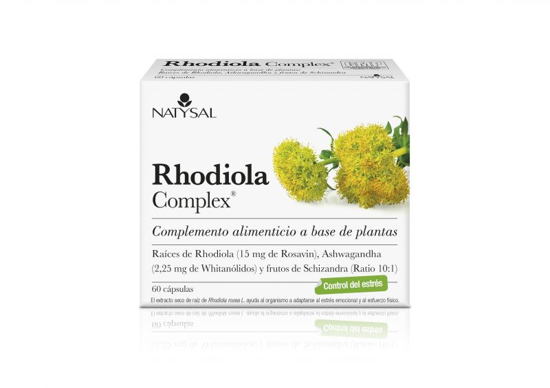 COMPLEXE RHODIOLA 60 Capsules - NATYSAL