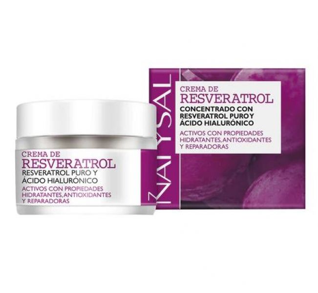 NATUURLIJKE RESVERATROL CRÈME 50 ml - NATYSAL