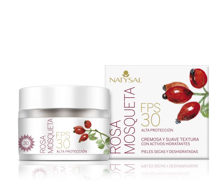 CREMA ROSA MOSQUETA NATURAL FPS 30 50 ml - NATYSAL