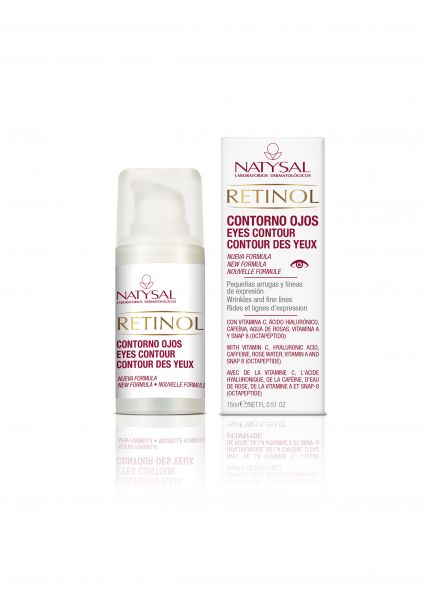 GEL CONTOUR DES YEUX AU RÉTINOL 15 ml. - NATYSAL