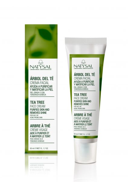 TEA TREE FACIAL CREAM 50 ml. - NATYSAL