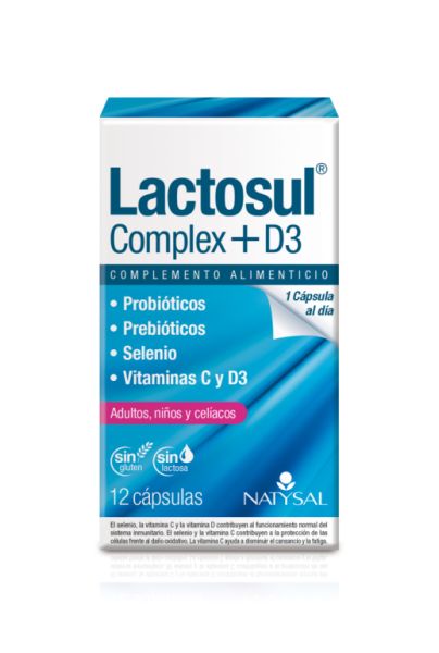 Complexe Lactosul + D3 20 Gélules - NATYSAL