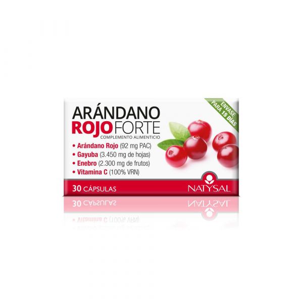 ARANDANO ROJO FORTE 30 Cap - NATYSAL