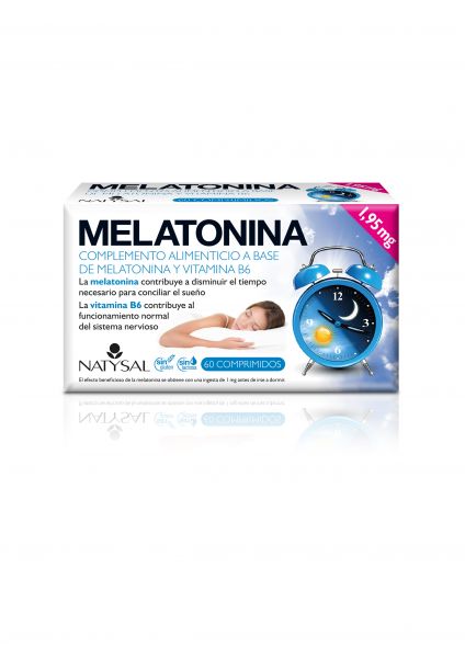 MELATONIN 60 CHEWABLE TABLETS - NATYSAL