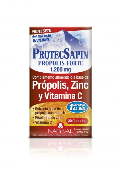 PROTECSAPIN PROPOLI 1.200 mg 12 ca - NATYSAL