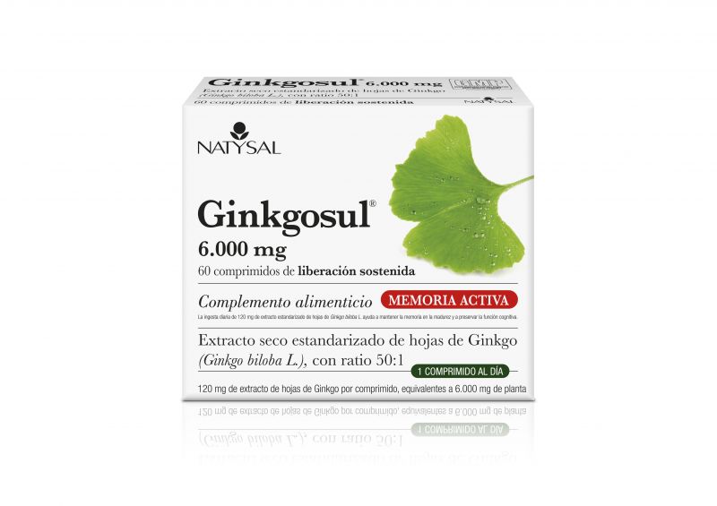 GINKGOSUL 60 Cápsulas - NATYSAL