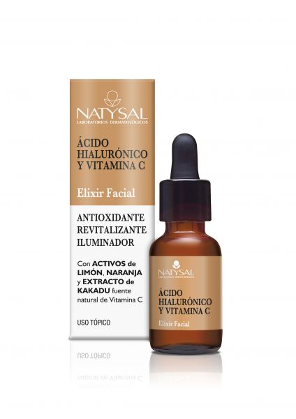 ÀCID HIALURÒNIC I VITAMINA C ELIXIR FACIAL