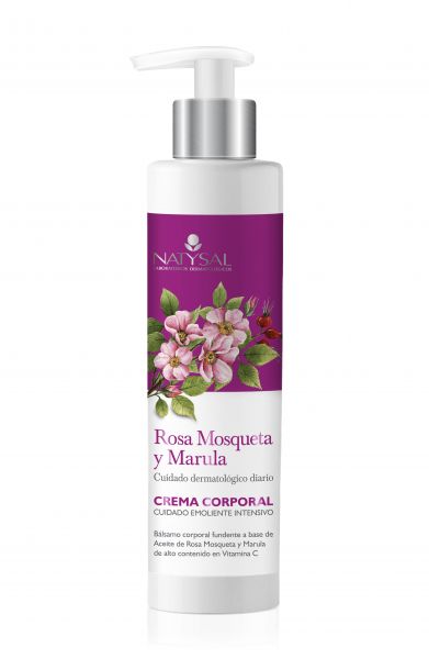 CREMA CORPO ROSA CANINA E MARULA 250 ML - NATYSAL