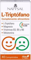 Comprar NATYSAL L-TRIPTOFANO 40 Comp Por 14,90€