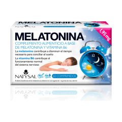 Buy NATYSAL MELATONIN 1.95 mg 120 Comp By 16,90€