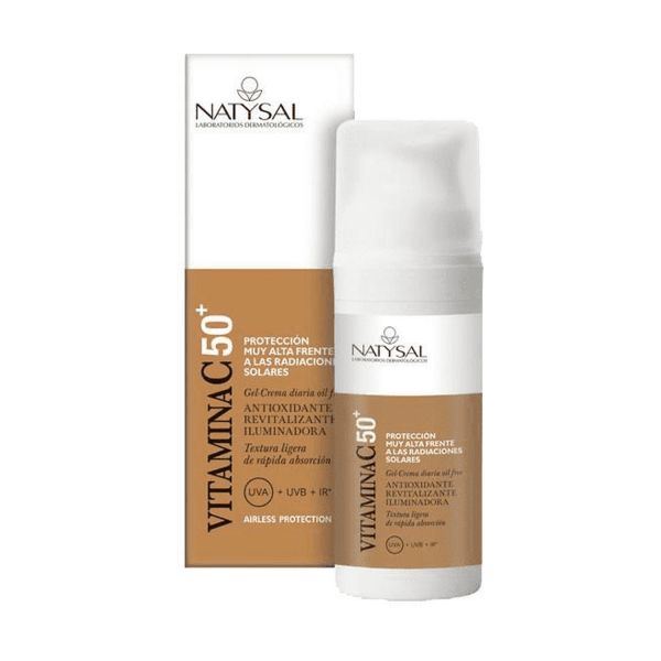 CREMA ALLA VITAMINA C SPF50+ con dosatore airless