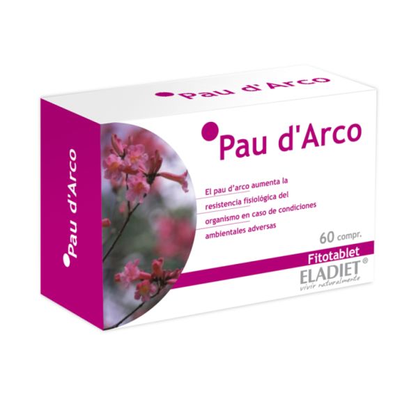 Fitotablet Pau de Arco 60 compresse - ELADIET