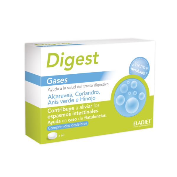 Digest Gases 60 Comprimidos - ELADIET