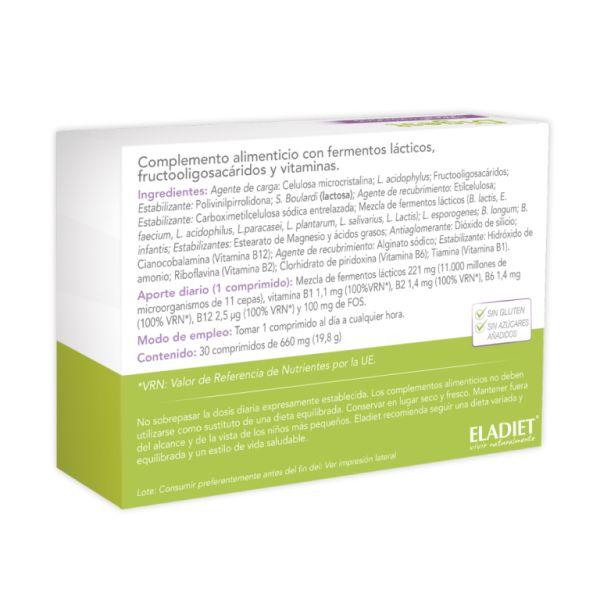 Digest Ultrabiotics 30 Comprimidos - ELADIET Img 2