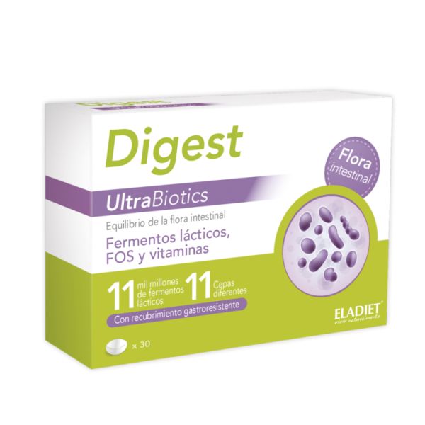 Digerire Ultrabiotici 30 Compresse - ELADIET