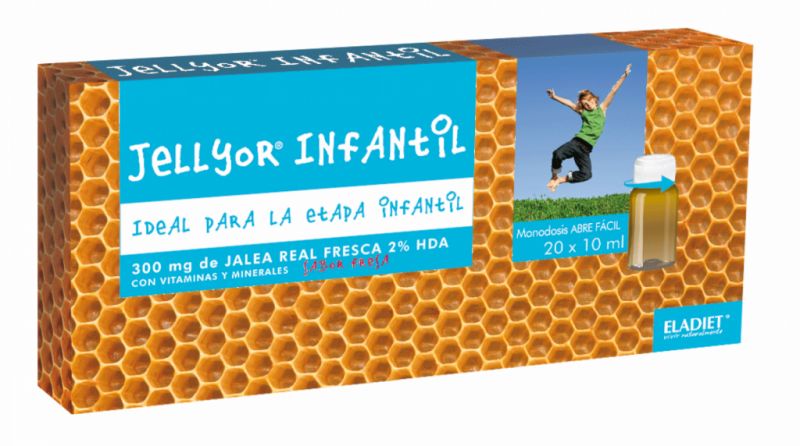 Jellyor Infantil 20 Ampollas - ELADIET