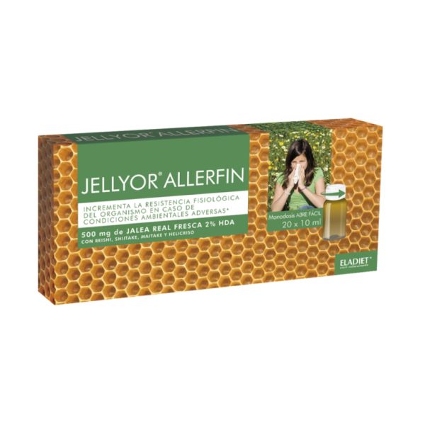 Jellyor Allerfin 20 Ampolas - ELADIET