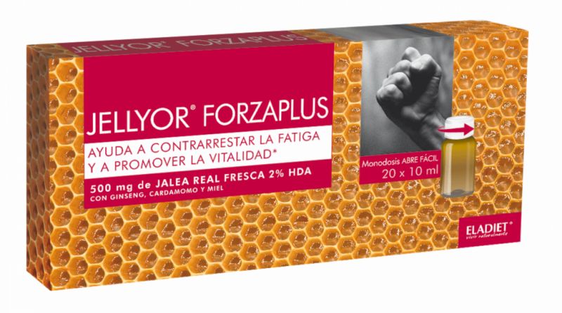 Forzaplus Tonique et Énergie 20 Ampoules Jellyor Forzaplus