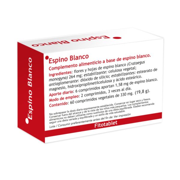 Biancospino Fitotablet 60 Compresse - ELADIET Img 2