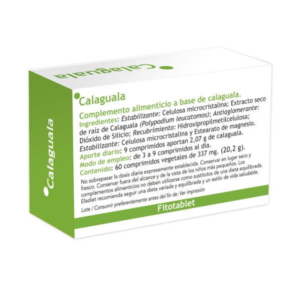 Calaguala Fitotablet 60 Tablets - ELADIET Img 2