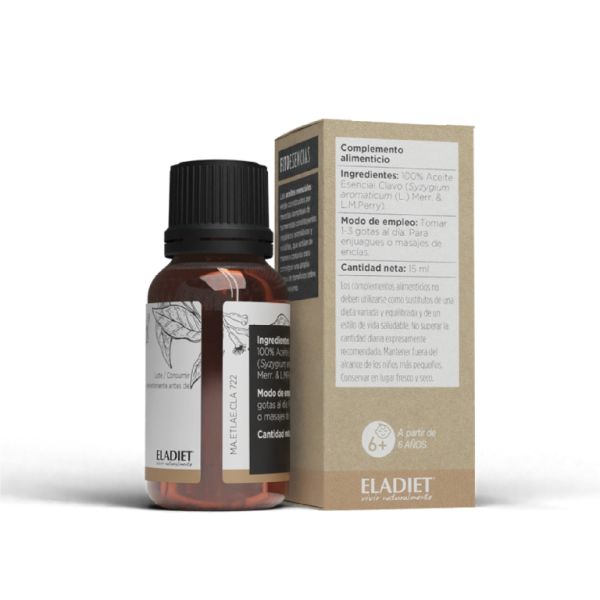 Clove essential oil 15 ml - ELADIET Img 2