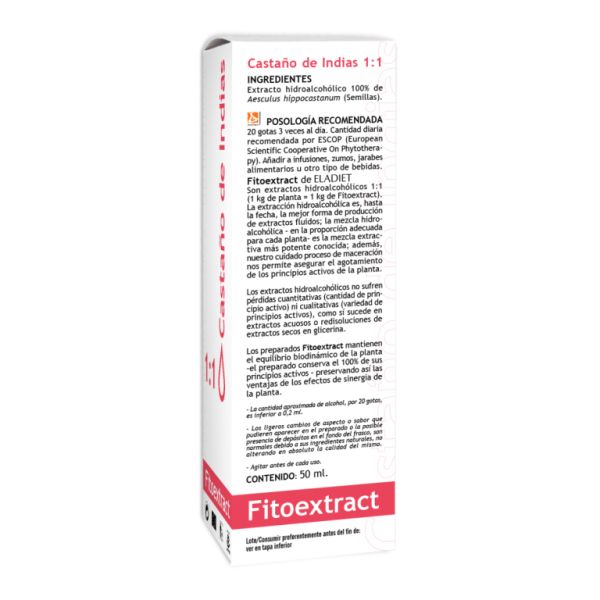 Fitoestratto di Ippocastano 50 ml - ELADIET Img 2