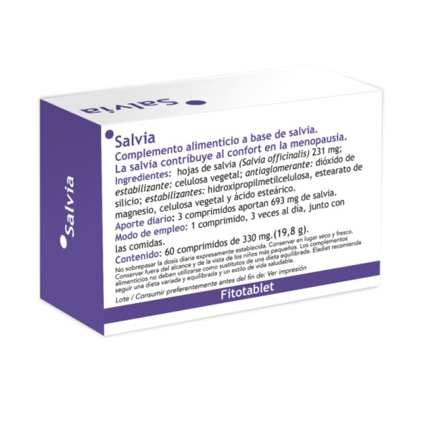 Sage 60 Tabletter 330 mg - ELADIET Img 2