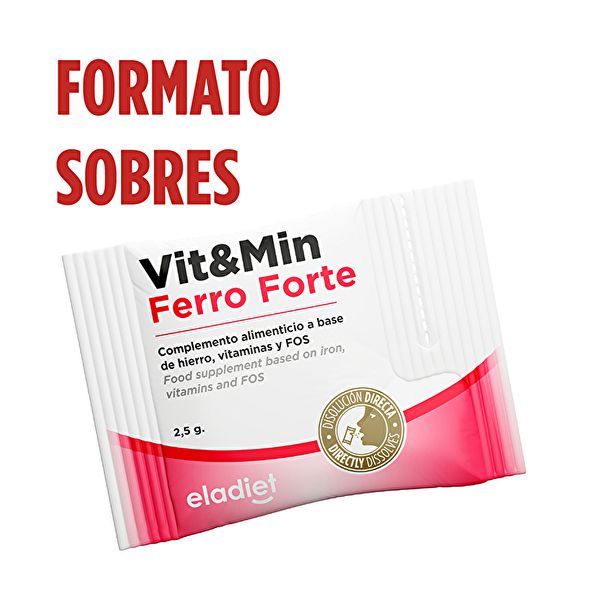 Ferro Forte Vit Min 20 Sticks. Glutenfrei. Laktosefrei Img 5