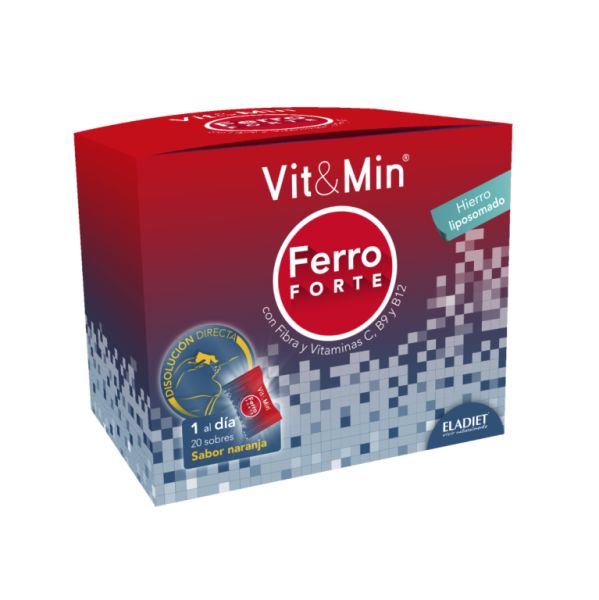 Ferro Forte Vit Min 20 Bastões - ELADIET